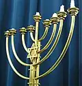 Hanoukkia (chandelier à 9 branches)
