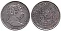 Une demi-couronne de George IV datée de 1816