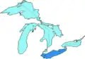 Lac Érié.