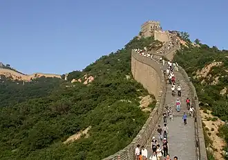 Vue de Badaling.