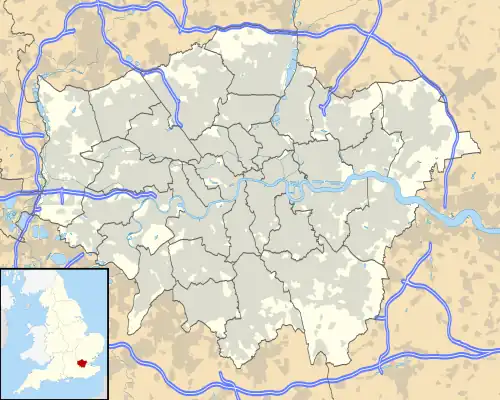 Voir sur la carte administrative du Grand Londres