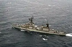 Le destroyer HS Kanaris (D212) en 1988