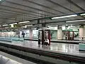 Les quais de la ligne 8.