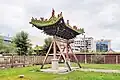 Un païfang au Palais Vert à Oulan-Bator, Mongolie.