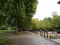Green Park, Londres, et Constitution Hill.