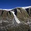 Glacier dans le Fonfjord au Groenland.