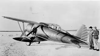 Vue de l'avion.