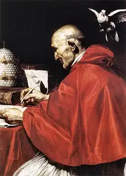 Carlo Saraceni, Grégoire Ier, 1610.