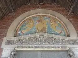 Fresque du porche.