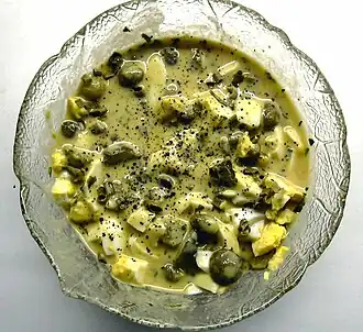 Sauce gribiche.