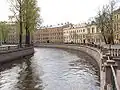 Vue du canal vers le Pont aux Lions