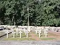 Carré militaire au cimetière.