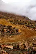 Une route à Grise Fiord.