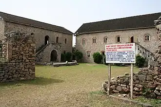 Zone d'entrée.
