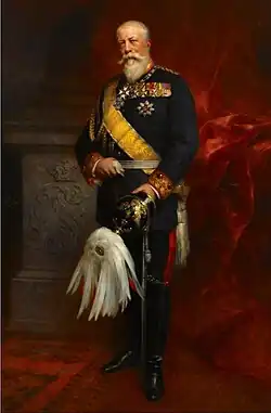 Portrait du grand-duc Frédéric de Bade, 1900, château de Mannheim.