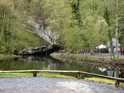 La sortie des grottes.