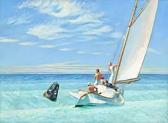 Edward Hopper, La Houle, 1939.