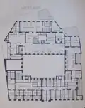 Plan de la mezzanine.