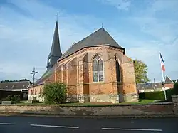Chevet de l'église.