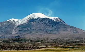 Vue du Guallatiri.