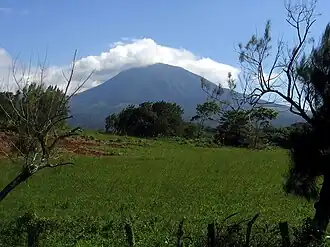Vue du Rincón de la Vieja.