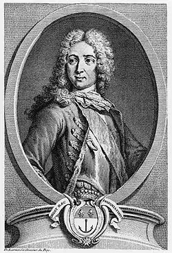 René Duguay-Trouin, d'après une gravure de l'époque