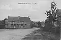 La place du village de la Telhaie vers 1925 (carte postale).