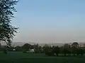 Vue du village de Guerlange depuis le lieu dit «&nbsp;Belleshecken&nbsp;».