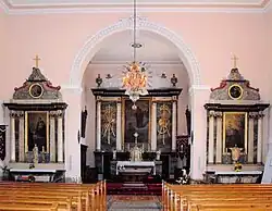 L'intérieur.