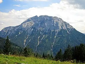 Vue depuis le nord.