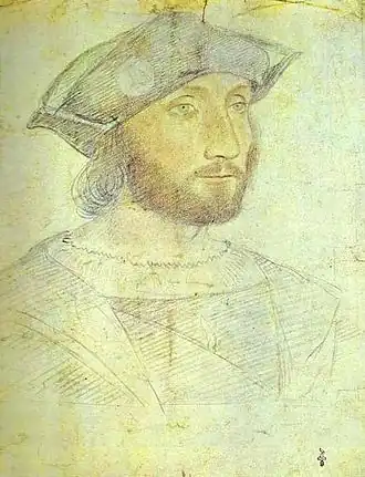 Guillaume Gouffier de Bonnivet (1516, musée Condé de Chantilly).