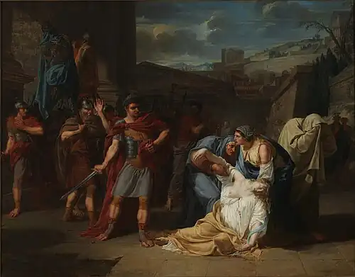 La Mort de Camille (1785)Rhode Island School of Design.