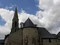 Vue extérieure : le chevet.