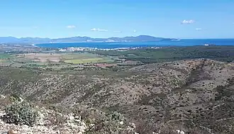 Le golfe, vue du sud.