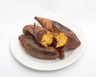 Image illustrative de l’article Patate douce rôtie