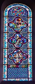 Vitrail du chœur.