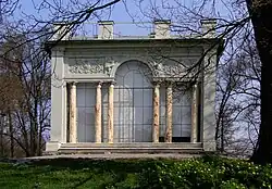 La façade sud.