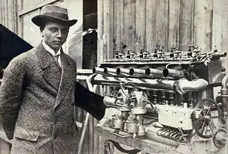 Gustav Otto (1883-1926), fondateur de BMW entre 1911 et 1917 .
