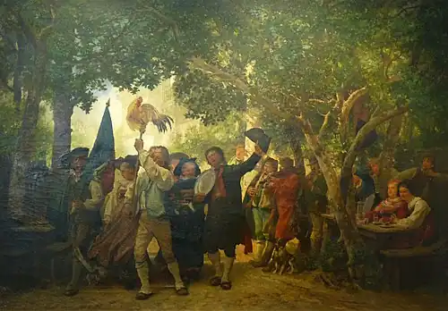 Gustave Brion, Le Vainqueur de la danse du coq