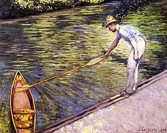 Canotier ramenant sa périssoire, 1878.Musée des Beaux-Arts de Virginie, Richmond.