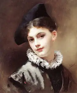 Un sourire coquet