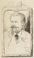 Autoportrait dessiné en 1883.