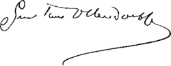 signature de Gustave Ollendorff