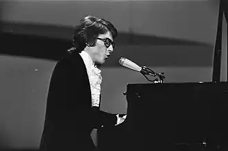 Guy Bonnet à Amsterdam (1970).
