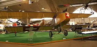 Vue de l'avion.