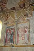 Église de Châteloy : fresque.