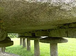 Détail des piliers
