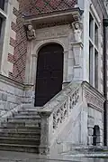 Porte latérale.