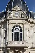 Balcon de la façade ouest.