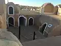 Partie restaurée.
